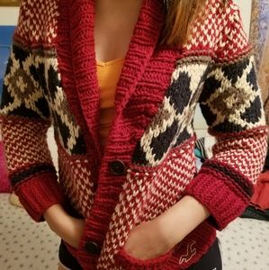 [Hollister] (Like New) Sweatercoat